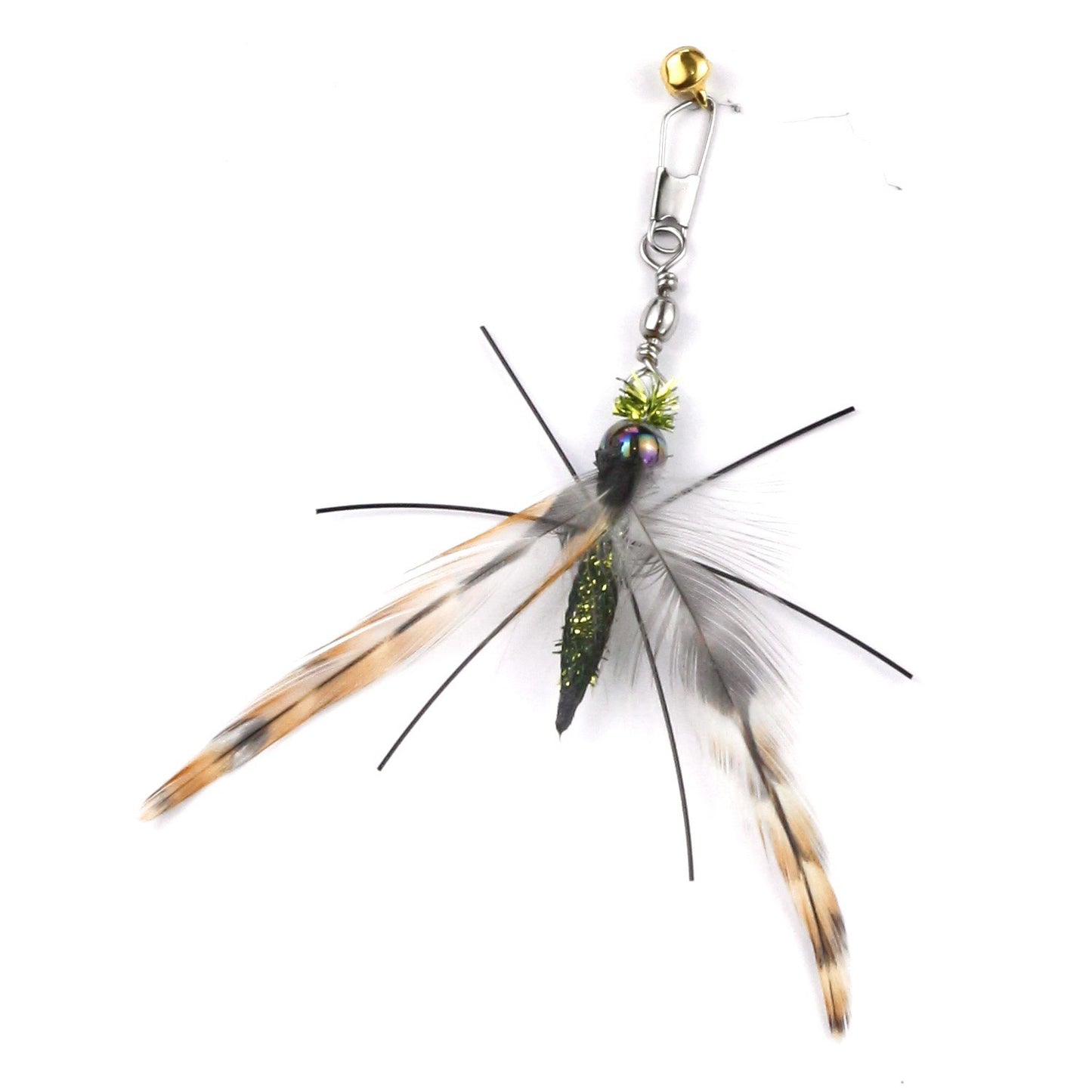 Bugs Cat Teaser – Interactive Feather Wand Toy for Cats