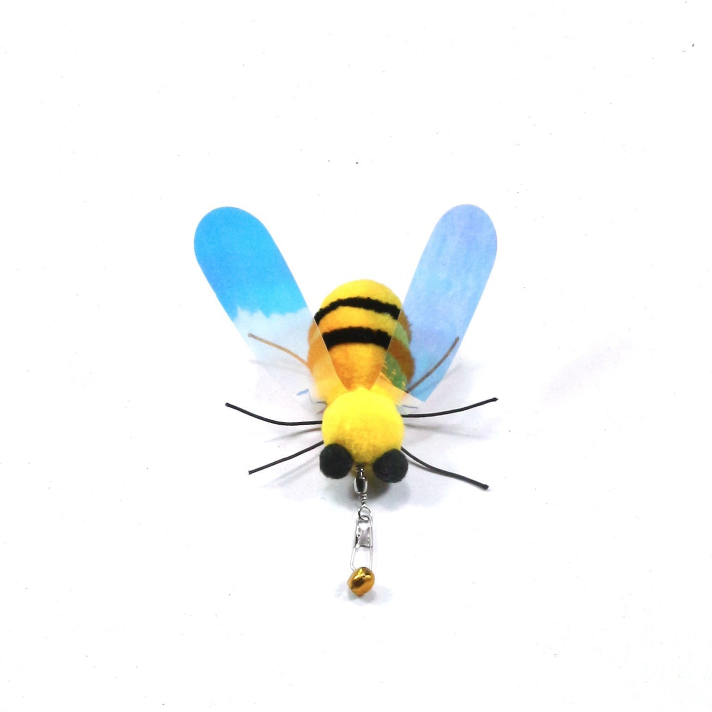 Bugs Cat Teaser – Interactive Feather Wand Toy