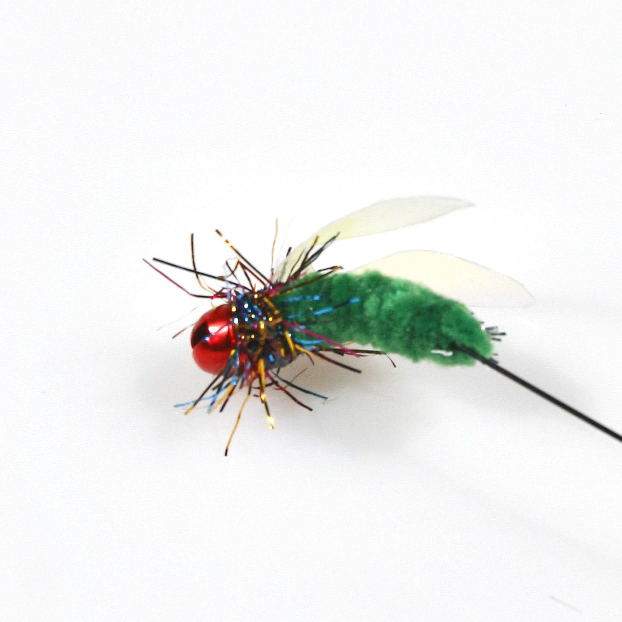 Bugs Cat Teaser – Interactive Feather Wand Toy for Cats