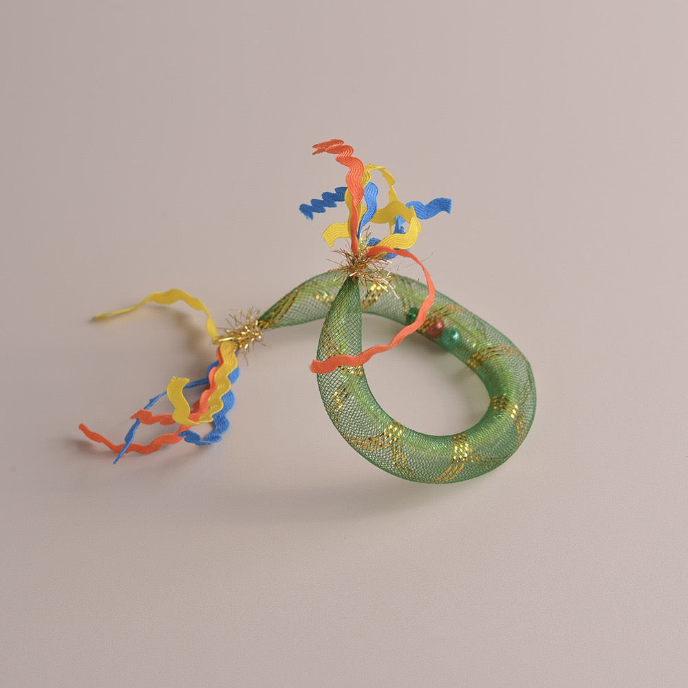 Ribbon Spring Cat Toy