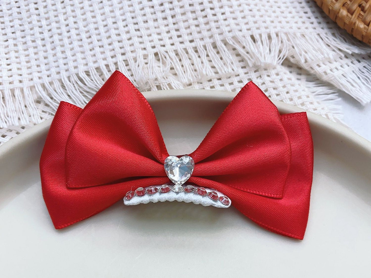 3 Sizes Hair Clip – Large Bows | The Paw Principality