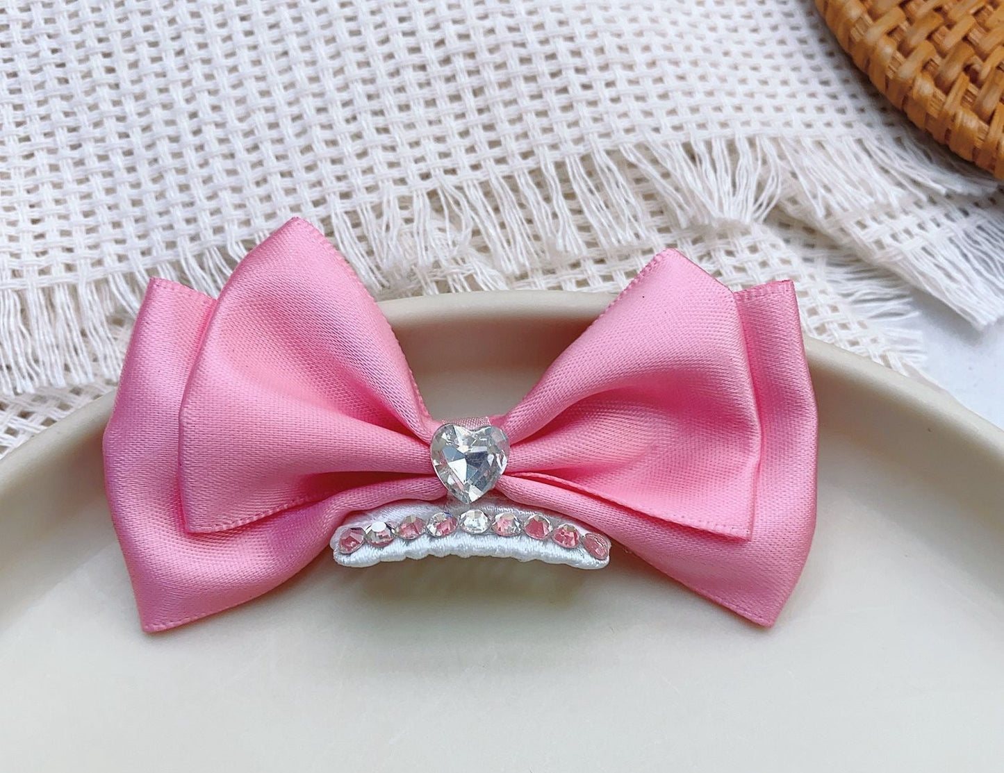3 Sizes Hair Clip – Large Bows | The Paw Principality