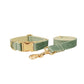 Velvet Collar Leash Bowtie Set 10 Colours