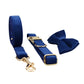 Velvet Collar Leash Bowtie Set 10 Colours
