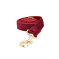 Velvet Collar Leash Bowtie Set 10 Colours