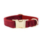 Velvet Collar Leash Bowtie Set 10 Colours