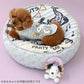 Snoopy [Limited Quantity] Dog Cushion Pet Bed Dog Bed Washable Round Shape | Birthday Party Pattern Stylish Cute Fluffy Sofa Cuddler Washable Care Cat