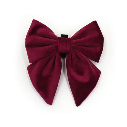 Sailor Bowtie Dog Collar & Leash Set – 7 Colours, XS–XL
