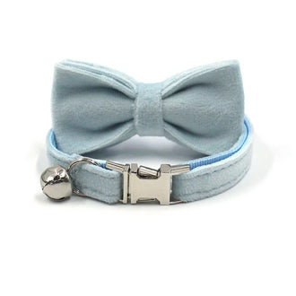 Sky Blue Cat/Puppy Collar Bowtie