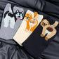 Funny Socks for Hooman – Dog & Cat Novelty Crew Socks