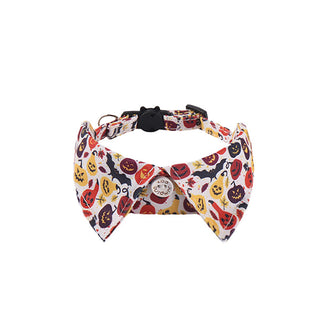 Cat Bow Tie Collar Hollaween Themed