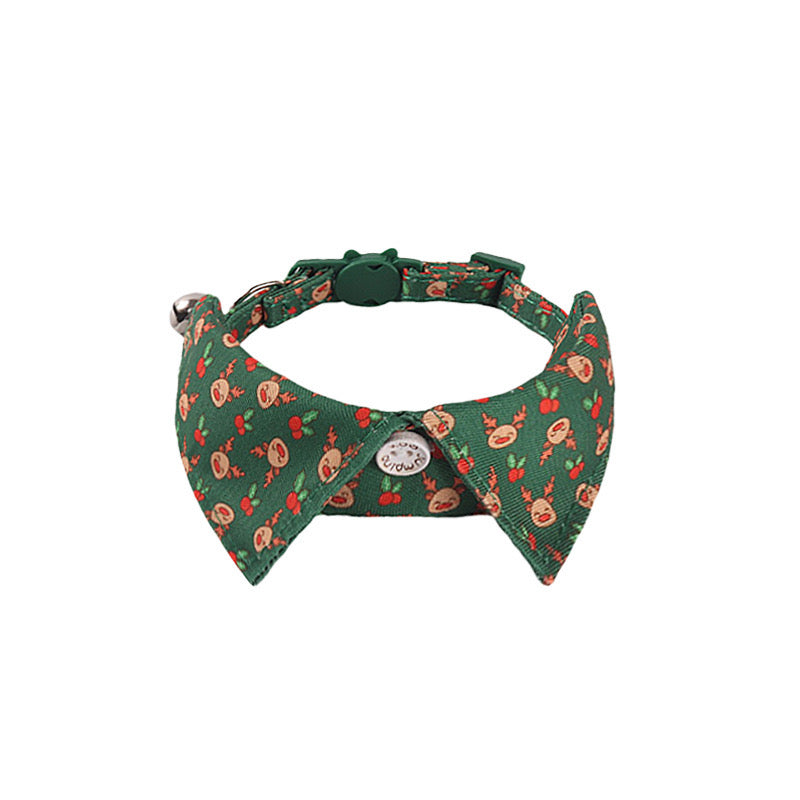 Cat Bow Tie Bandana Xmas Themed