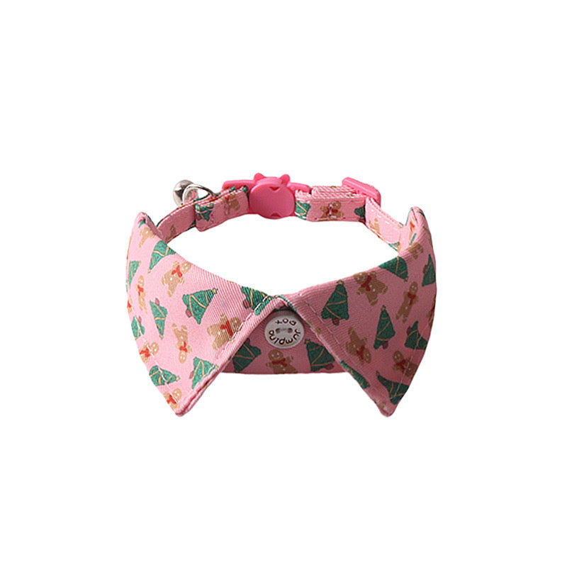 Cat Bow Tie Bandana Xmas Themed
