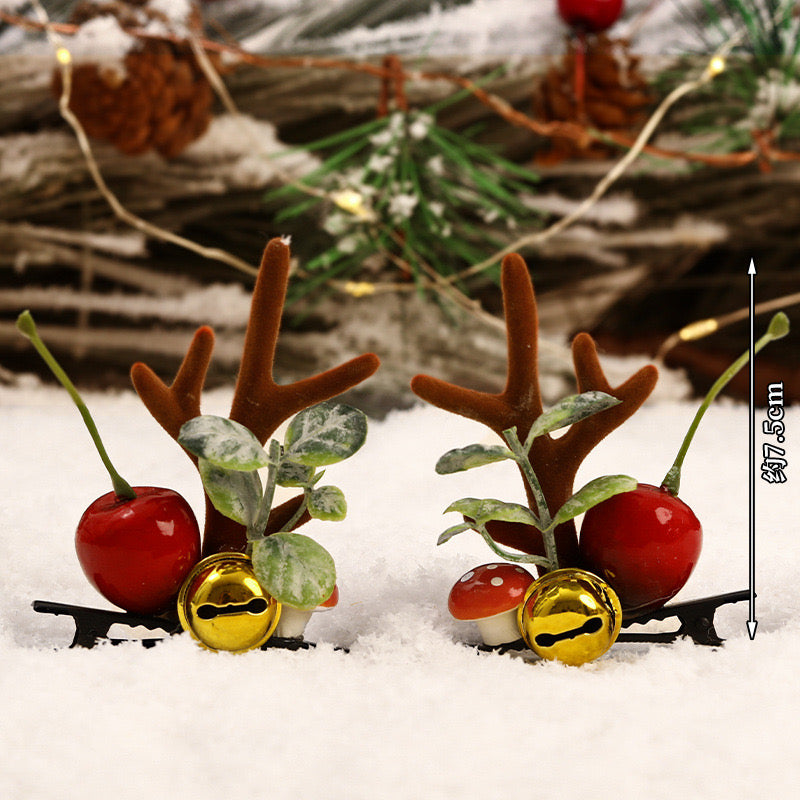 Reindeer Hairclip