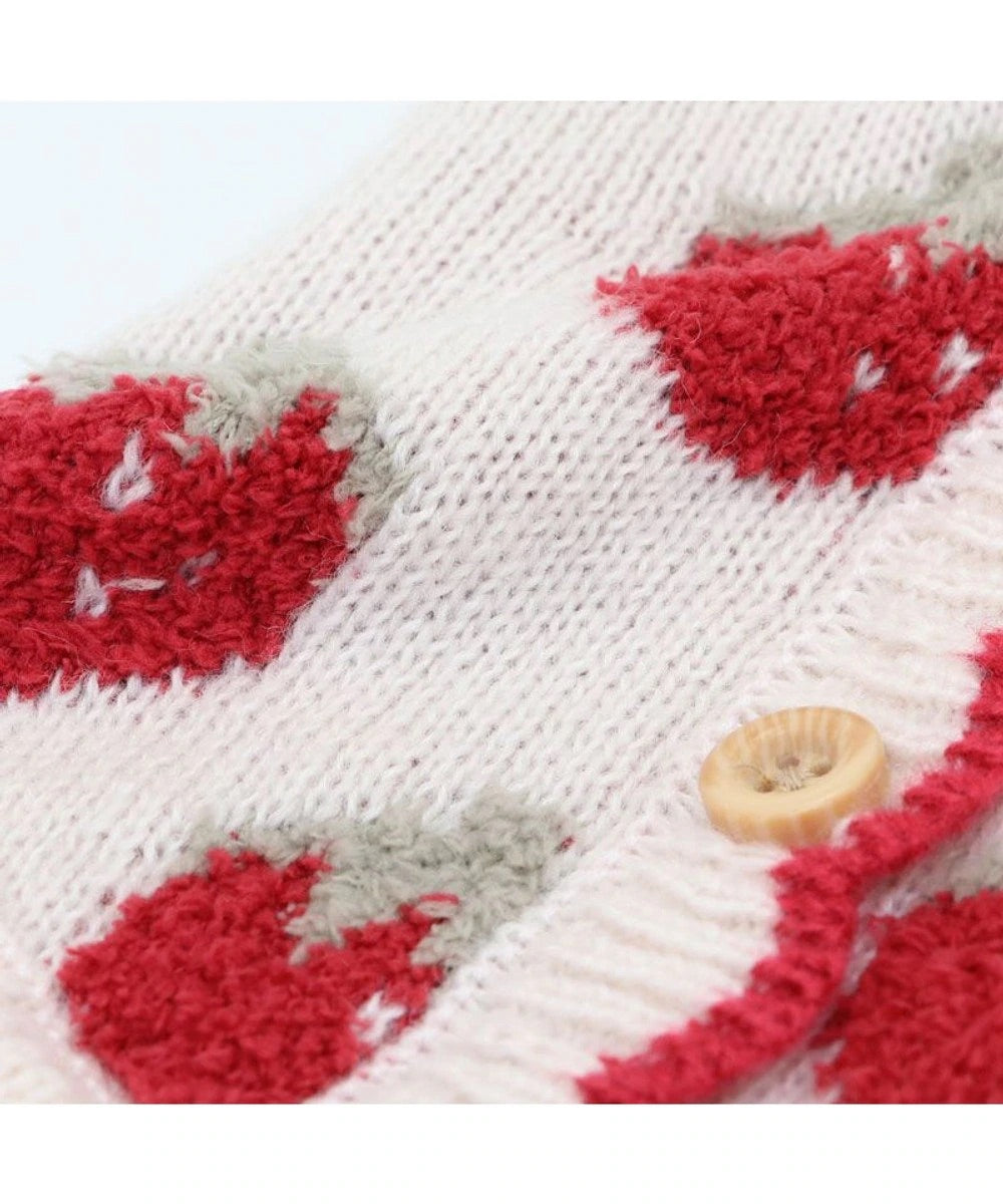 Strawberry Fluffy Sweater Jumper