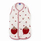 Fuwarito Quilted Vest "Strawberry"