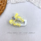2.3cm Mini Hair Clip -Lace Bows Diamond