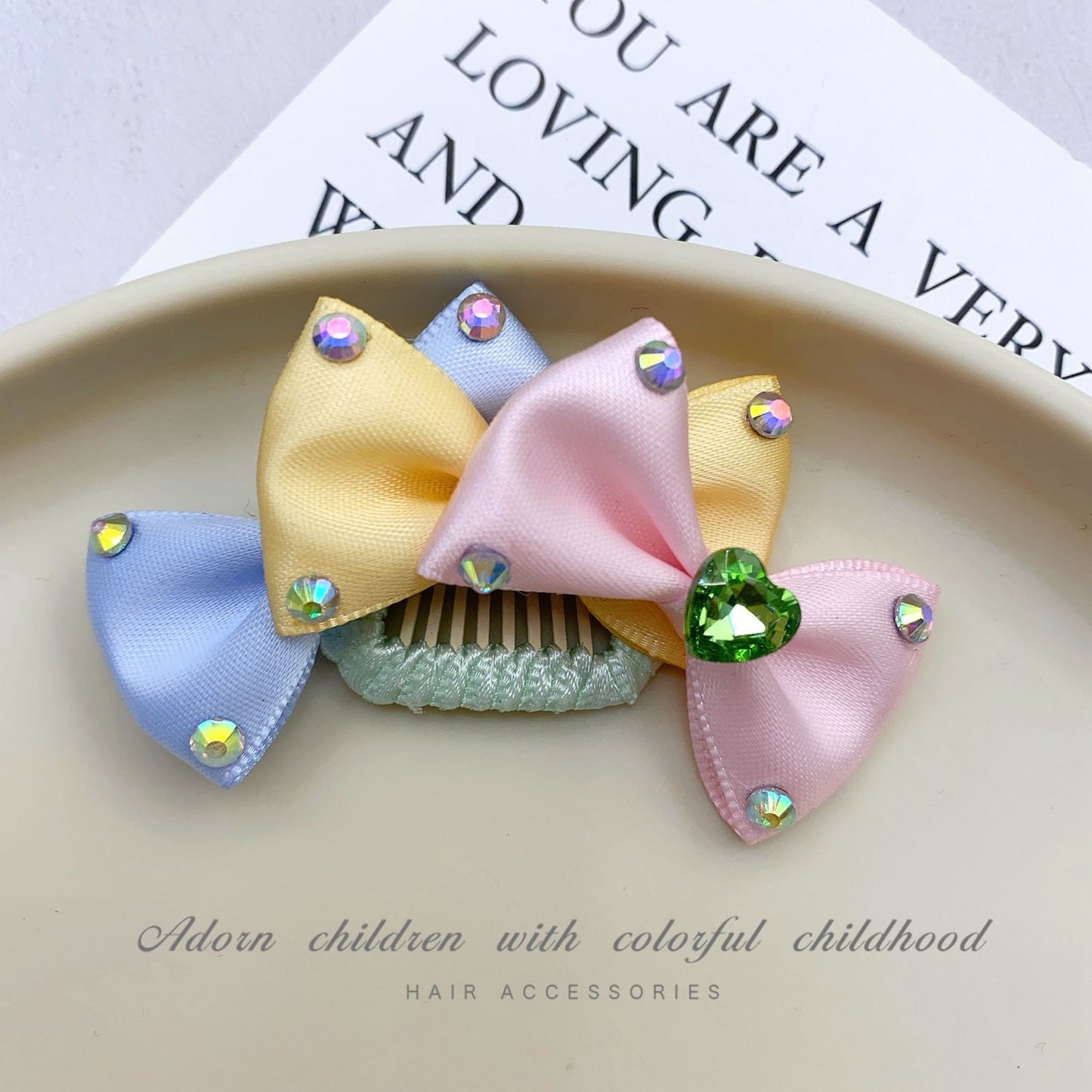 2.3cm Hair Clip -Large Bows