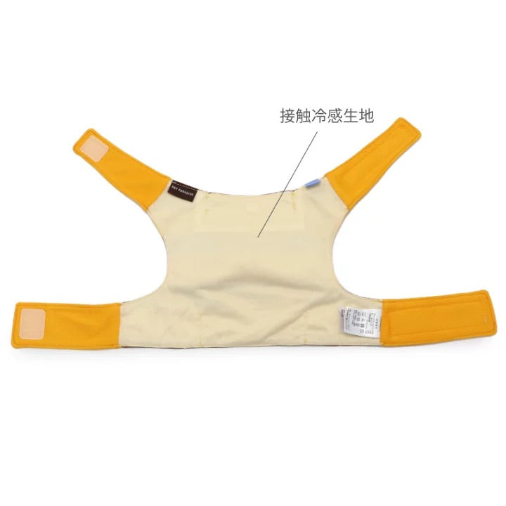 cool vest, Bee, ice pack,  cool to the touch, pocket cool, refreshing, for walks