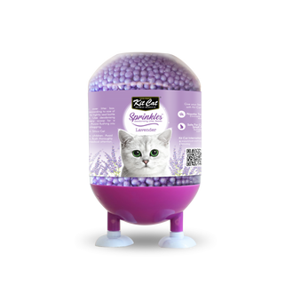 Deodorising Litter Sprinkles Lavender 240g | Kit Cat