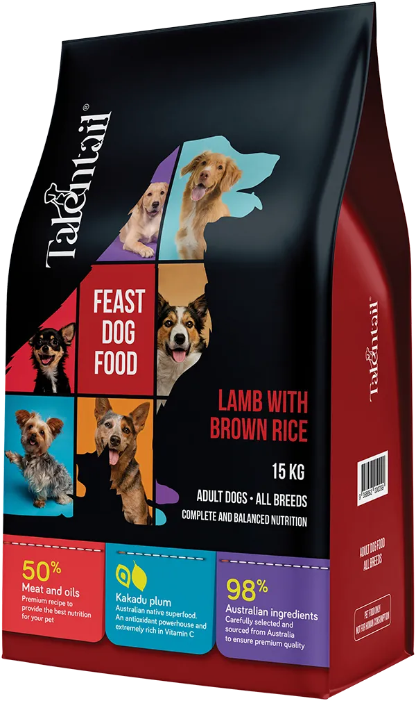 Talentail Dog Lamb with Brown Rice