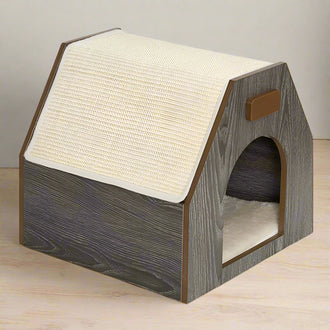 Taily Cat House Scratching Roof