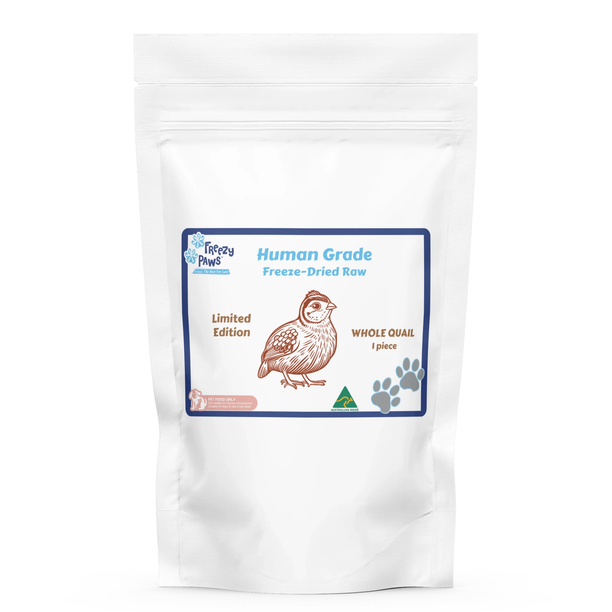 Freezy Paws Whole Quail