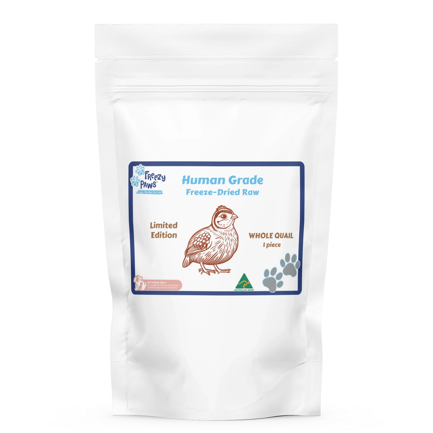 Freezy Paws Whole Quail