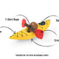 P.L.A.Y. Camp Corbin Plush Dog Toys – Camping-Themed Collection