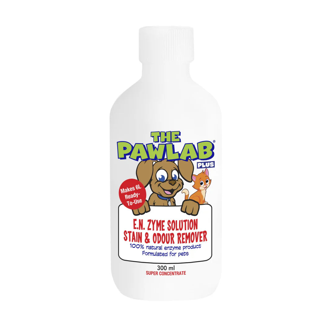 PawLab PLUS™ Urine Stain & Odour Remover | Super Concentrate 300ml (Makes 6L)