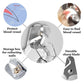 Rechargeable 2-in-1 Pet Nail Grinder and Clipper with LED Light