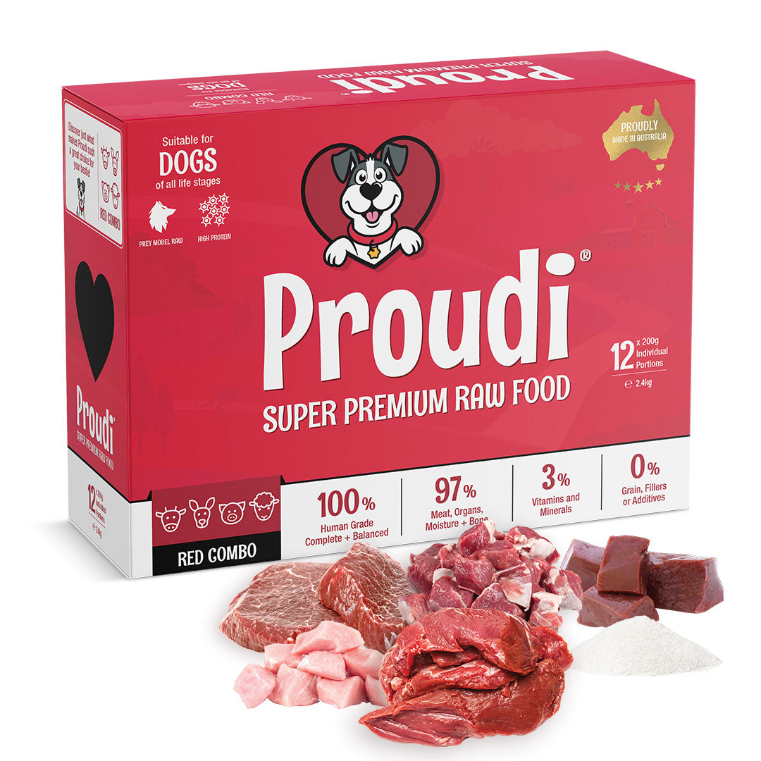 Proudi Dog Red Combo