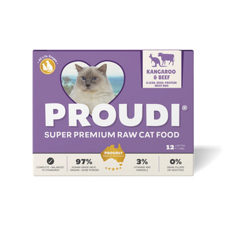 Proudi Cat Kangaroo & Beef