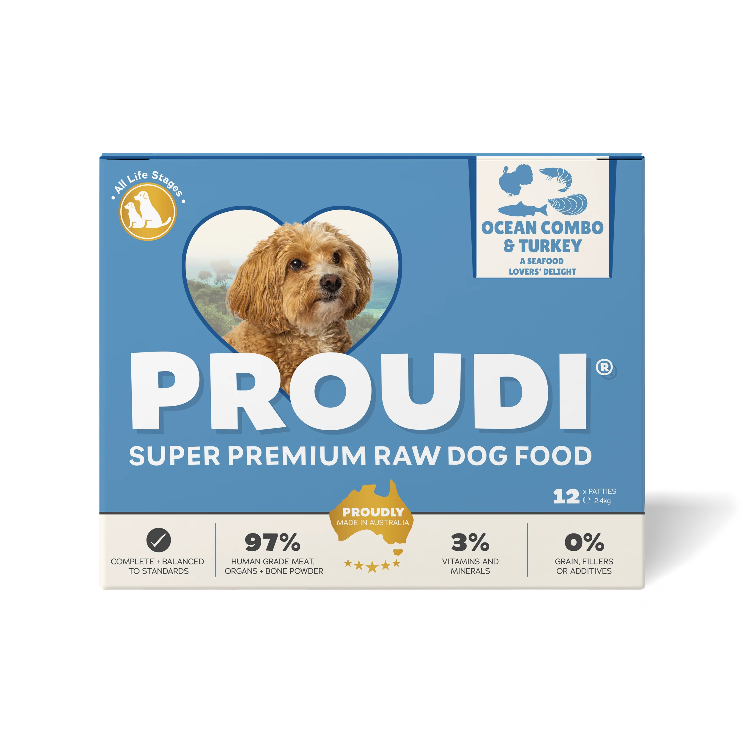 Proudi Dog Ocean Combo & Turkey