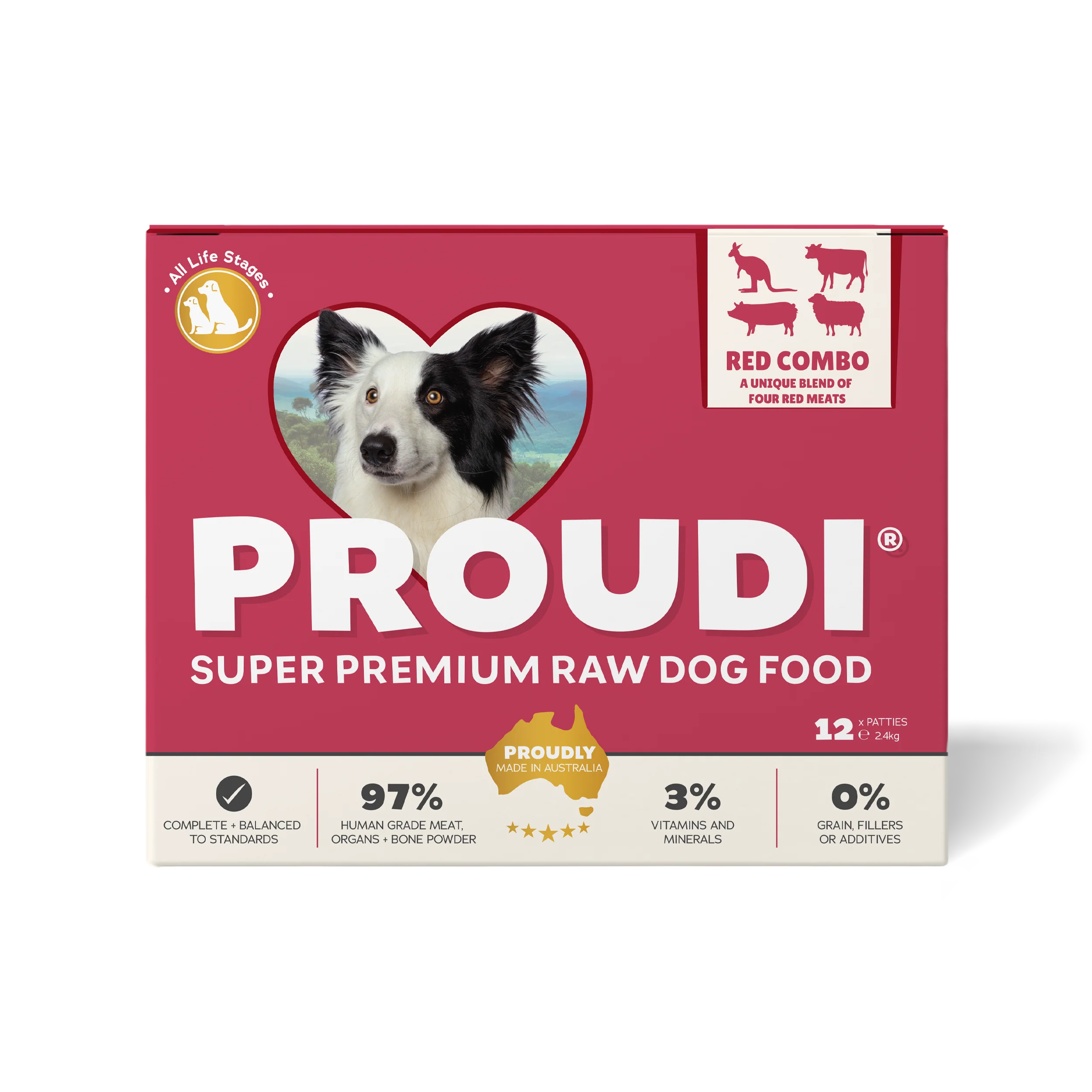 Proudi Dog 红色组合