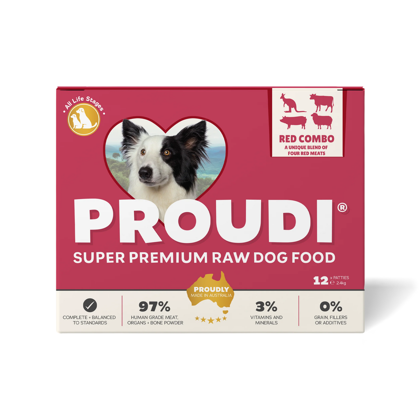 Proudi Dog 红色组合