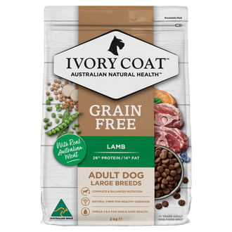 Ivory Coat Dog Lamb 2kg | Large Breed
