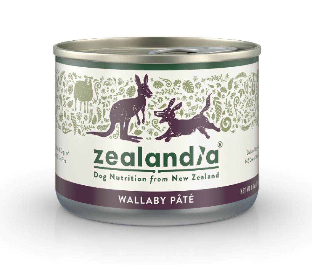 Zealandia Dog Pate Wallaby 185g
