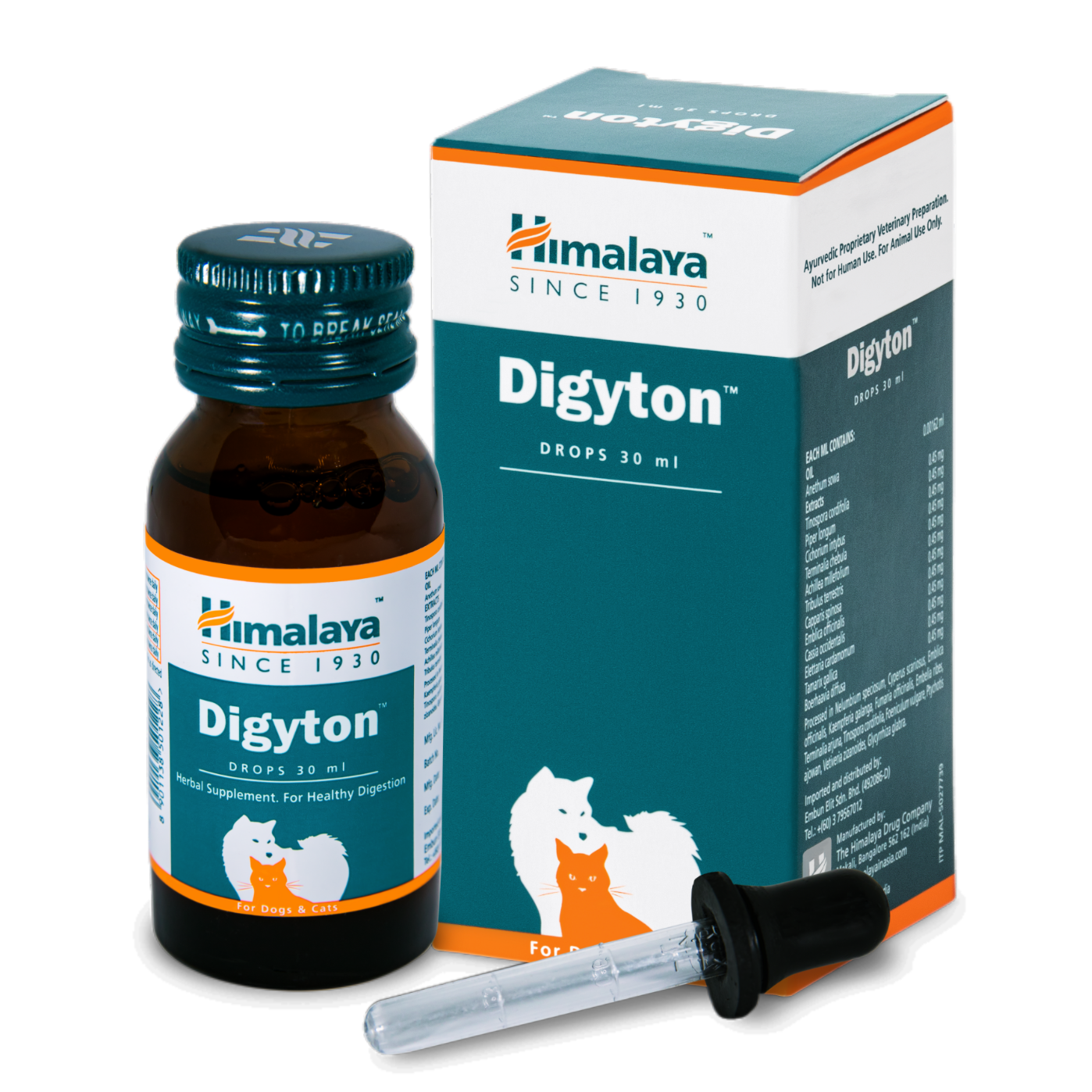 Himalaya Pets Digyton Drops 30ml for Digestion