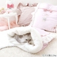 Disney's Marie the Aristocats Cat Bed Winter Use Cylindrical Sleeping Bag (55 x 55 cm) Far Infrared | With ribbon and frills Small dog Dog Far infrared Warm Pet Bed Winter Cute Stylish Cute