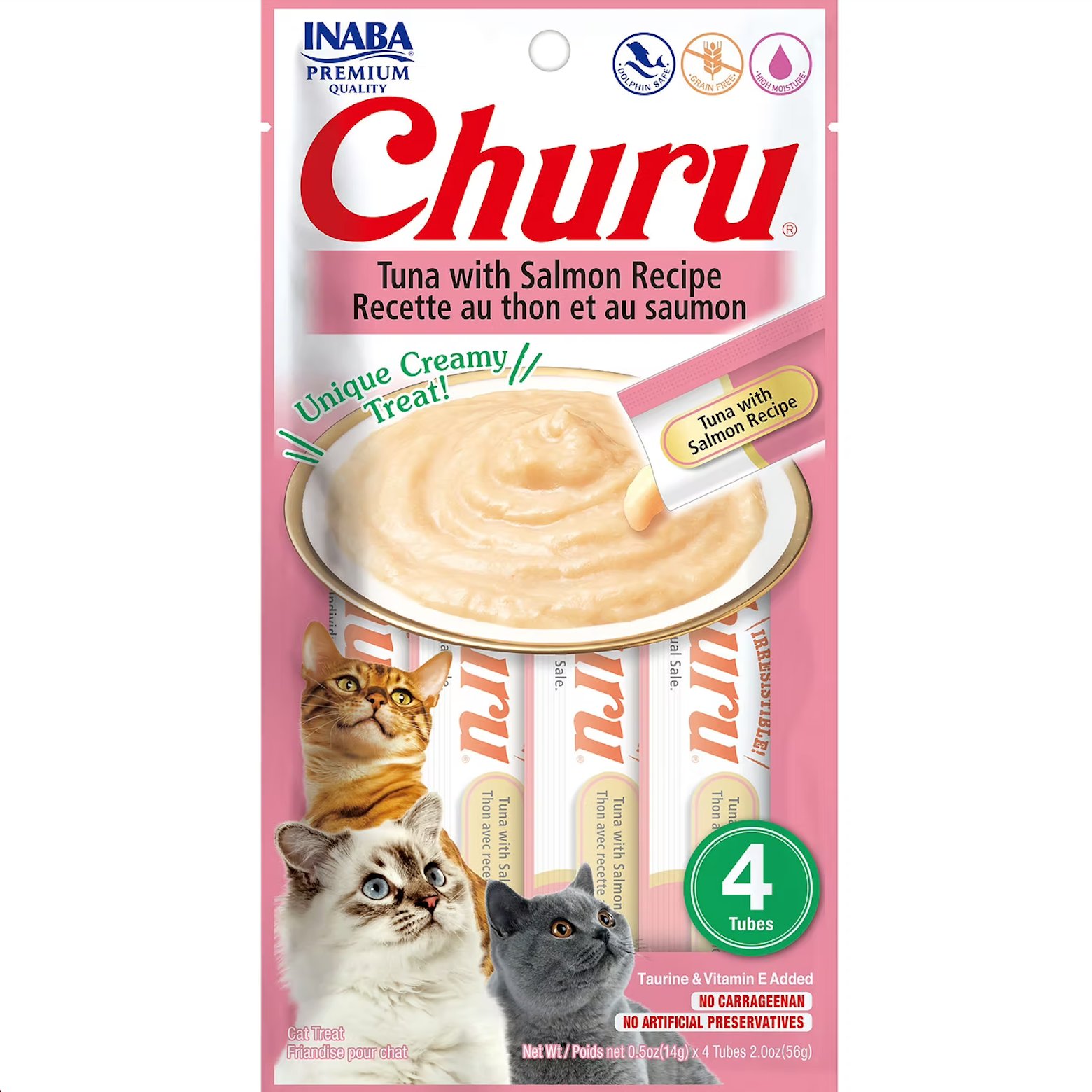 Inaba Churu Puree for Cats Salmon 56g