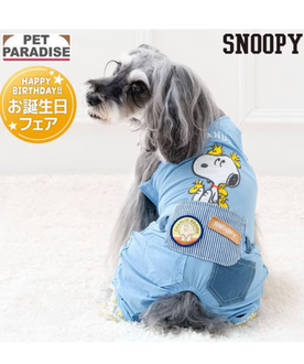 Authentic Snoopy and Woodstock Morimori Overalls