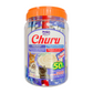 Inaba Churu Puree Tuna Seafood Variety Cat Treats 700g (50 Tubes)