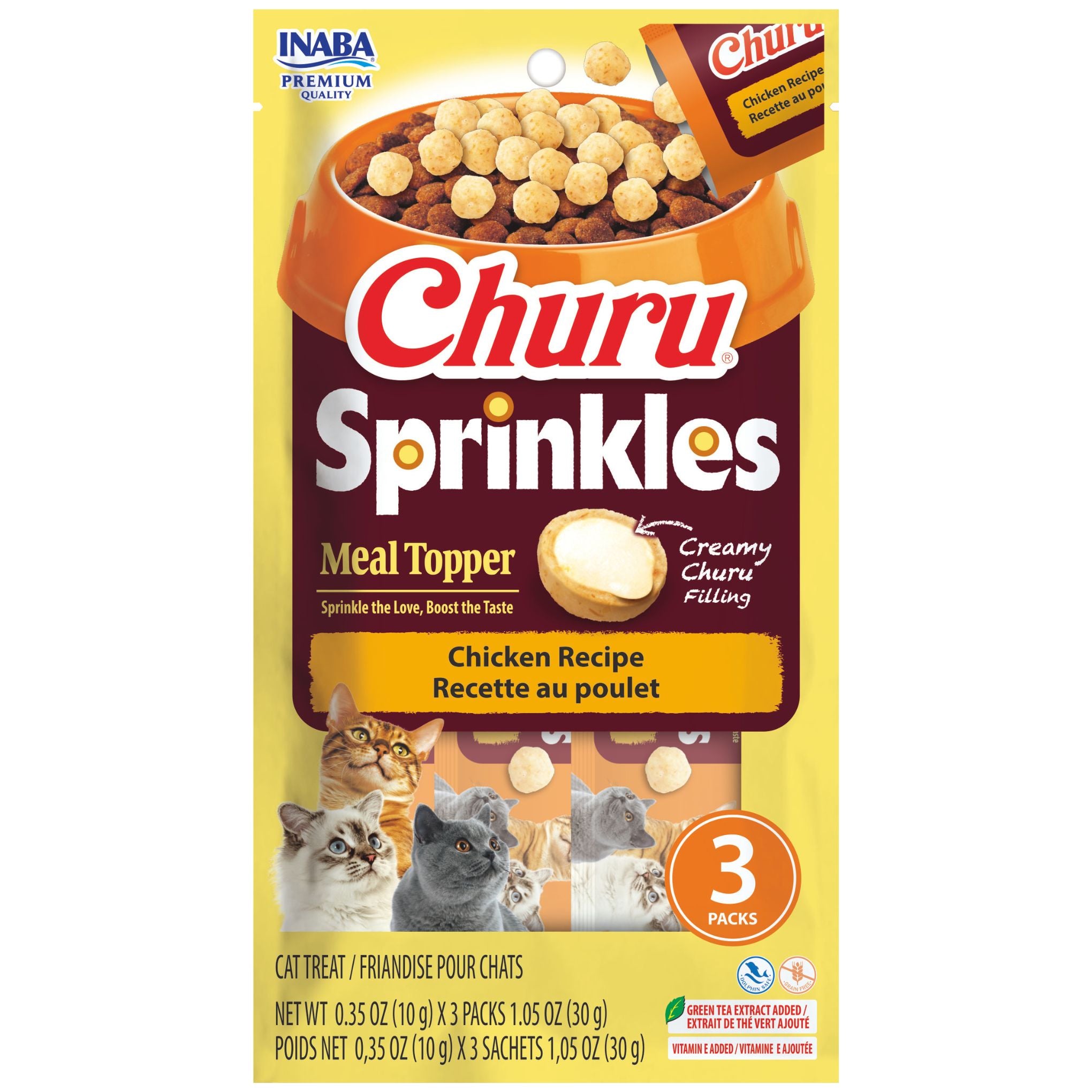 INABA Churu Cat Sprinkles Chicken 30g