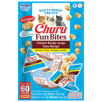 Inaba Churu Fun Bites Cats Chicken & Tuna 36g