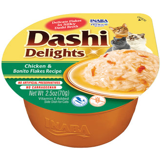 Inaba Dashi Delights Chicken & Bonito Flakes 70g