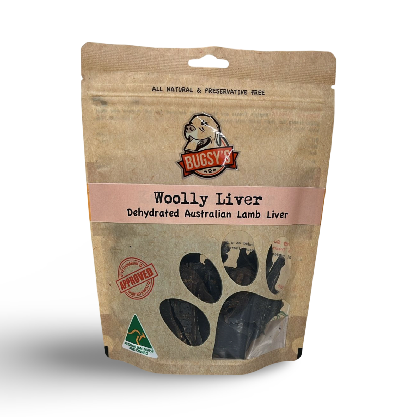 Woolly Lamb Liver 100g