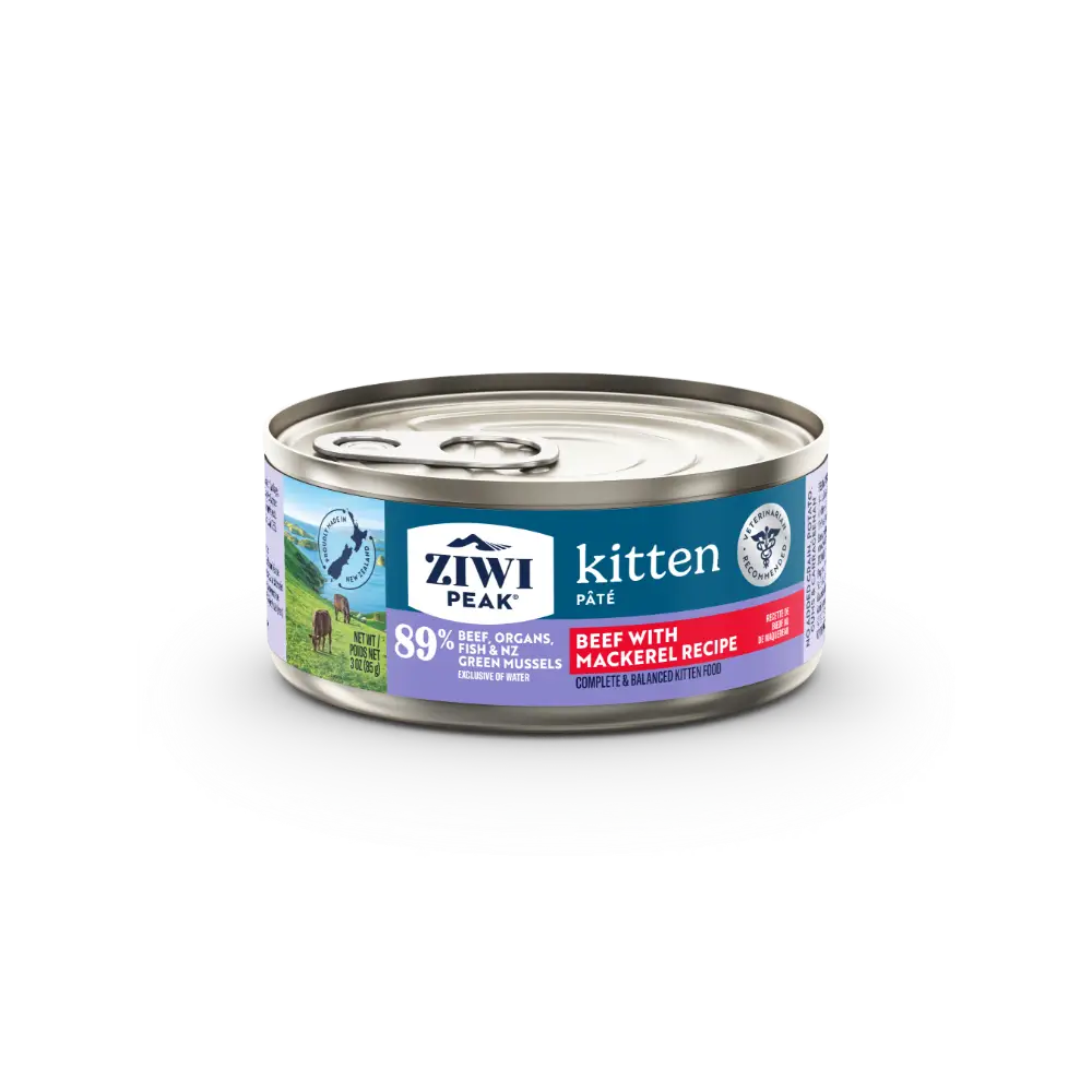 Ziwi Beef with Mackerel (Kitten) Can 85g