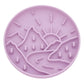 Mountains Shaped 3-in-1 Pet Slow Food Bowl Silicone Licking Mat and Puzzle Feeder
