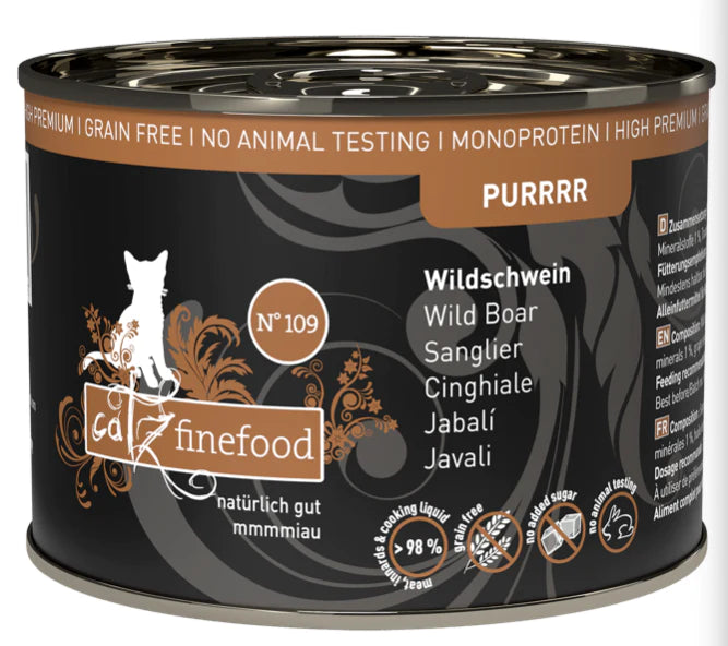 Catz Finefood Purrrr No.109 | Wild Boar 85g